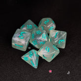 Frozen Heart – dice poly set